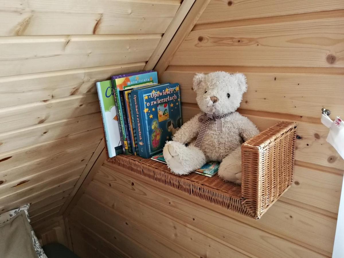 Drewniany Domek Nad Miedwiem Morzyczyn  Kültér fotó