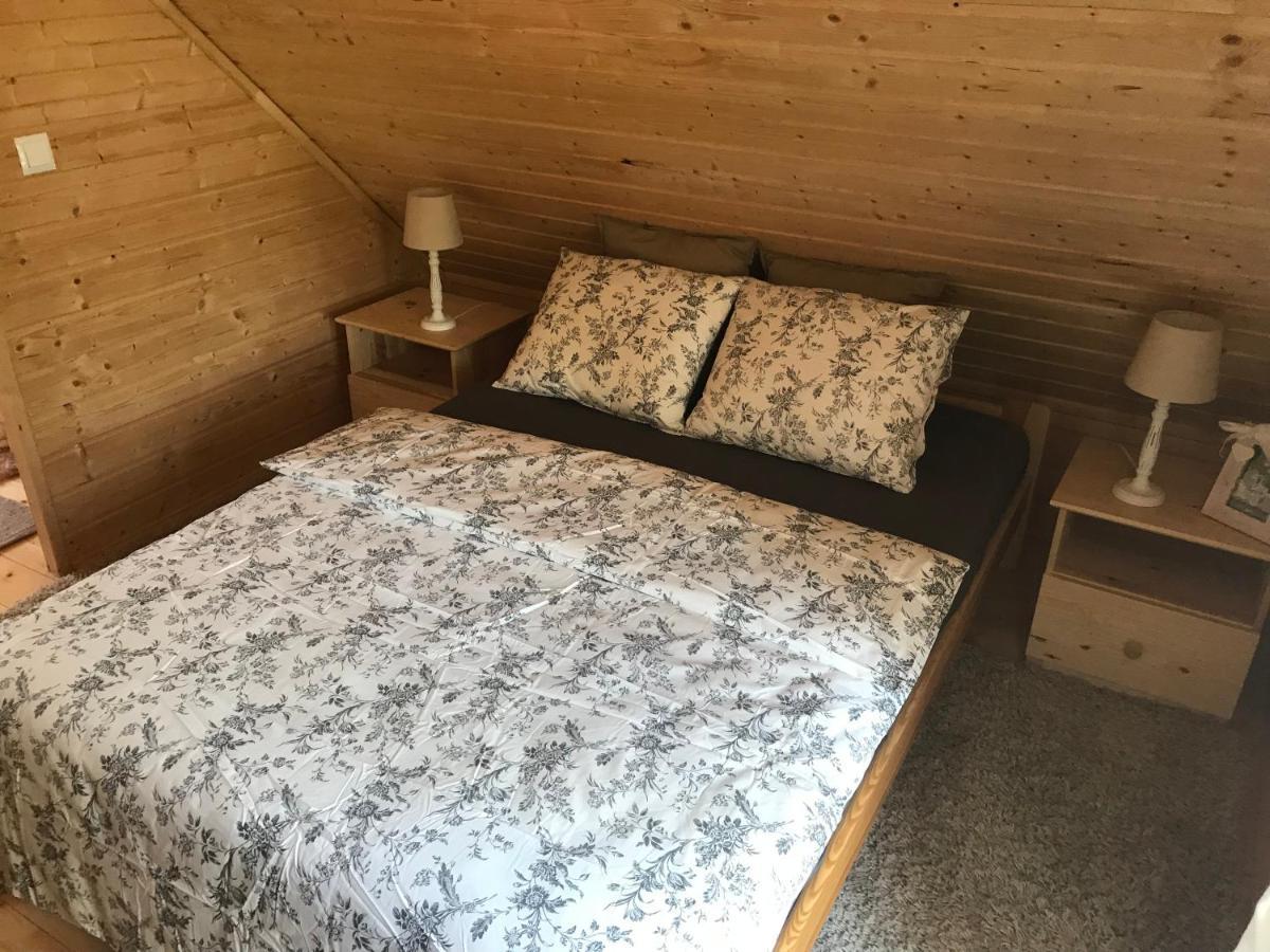 Drewniany Domek Nad Miedwiem Morzyczyn  Kültér fotó