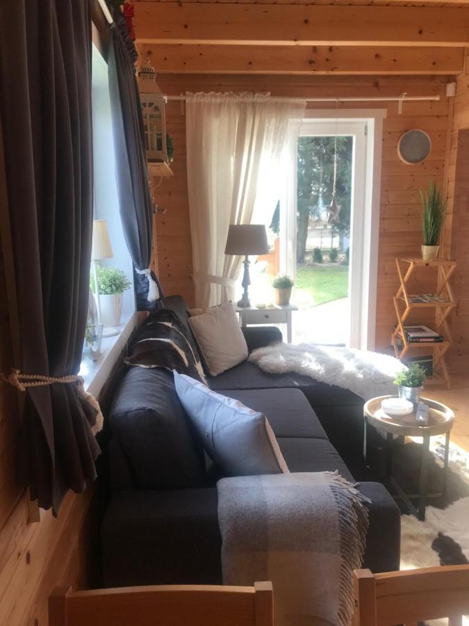 Drewniany Domek Nad Miedwiem Morzyczyn  Kültér fotó