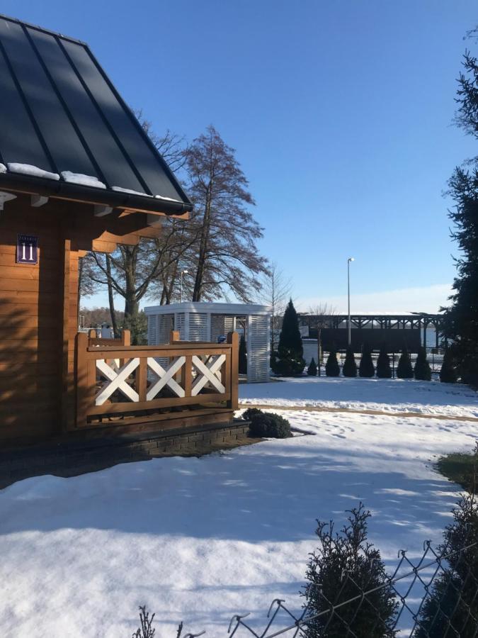 Drewniany Domek Nad Miedwiem Morzyczyn  Kültér fotó